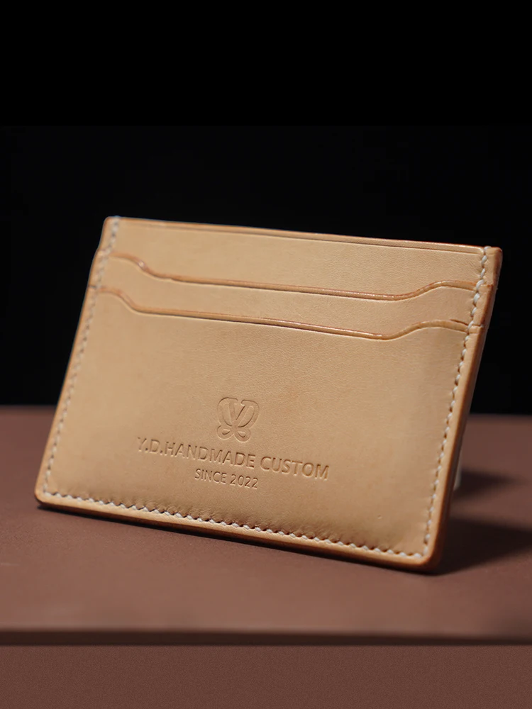 top-layer-cowhide-vegetable-tanned-leather-card-holder-for-bank-cards-id-car-keys-auto-cards-universal-square-shape-wallet