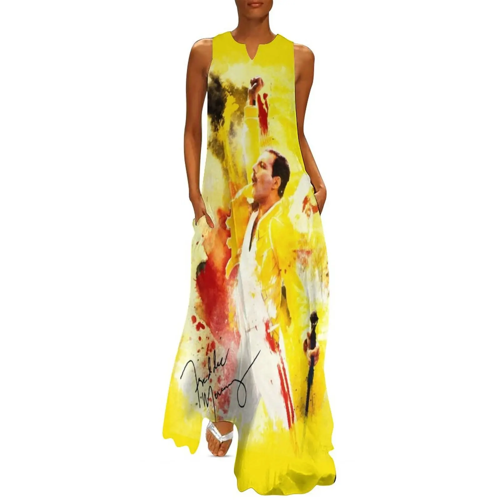 

Fred Mercury Long Dress sexy short dresses daring evening dress woman dresses for special events summer dress woman 2025 trendy