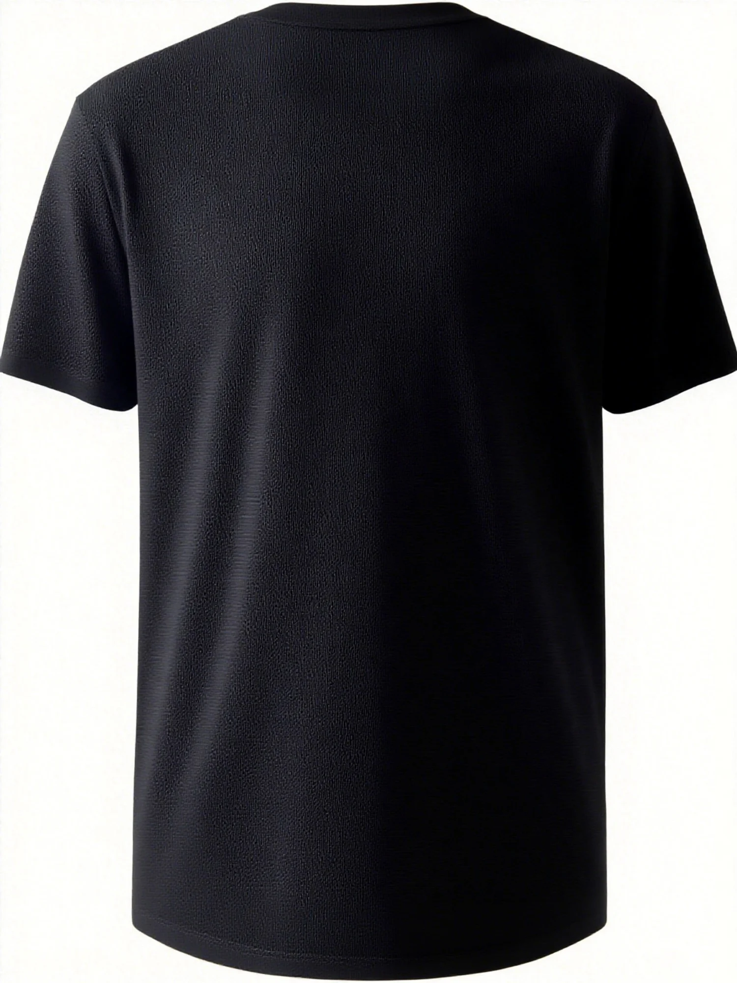 100% Pure Cotton Men's Loose T-Shirt Breathable Short-Sleeved Round Neck Minimalist Solid Color Multi-Color Optional
