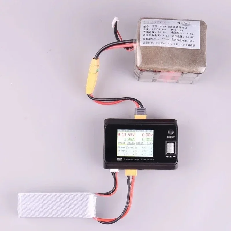 Dual channel balanced charger, lithium battery charger