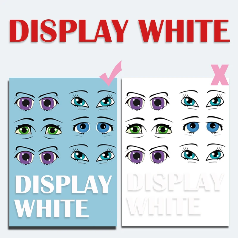Factory high quality Quality Blue Paper Display White A4 Clear Transparent Laser Water Slide Decal Paper Transfer Paper Print