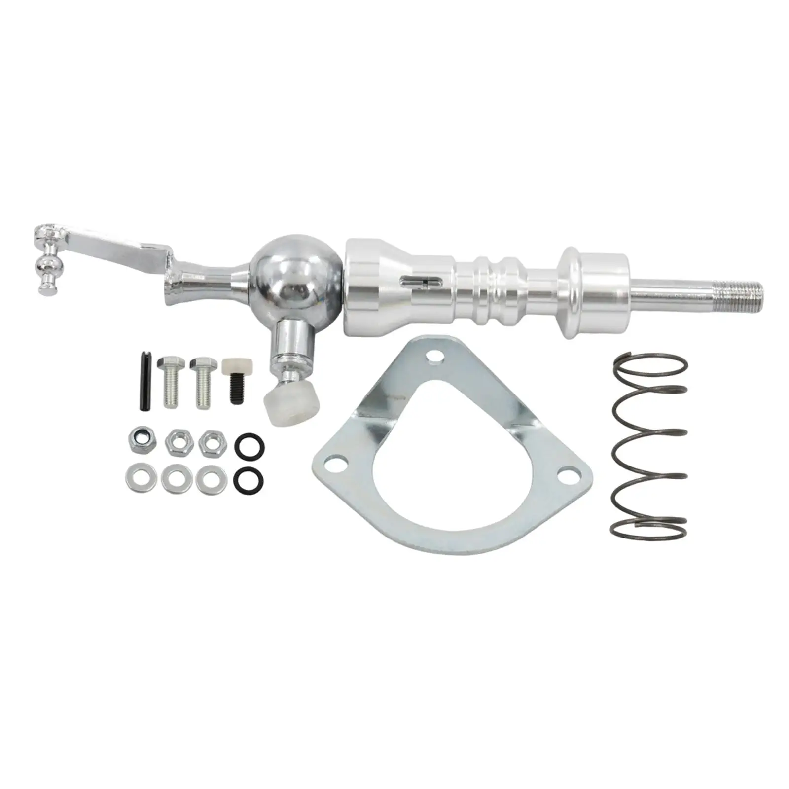 Vehicle Short Shifter Direct Repair Kit Automotive Spare Parts Silver Easy to Install for Seat Leon Skoda Octavia