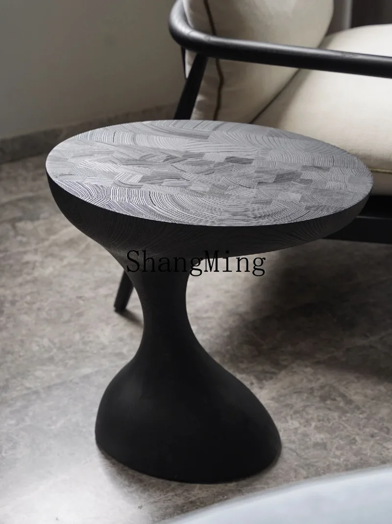 CL artistic sense, solid wood irregular medieval edge, raindrop-shaped sofa edge