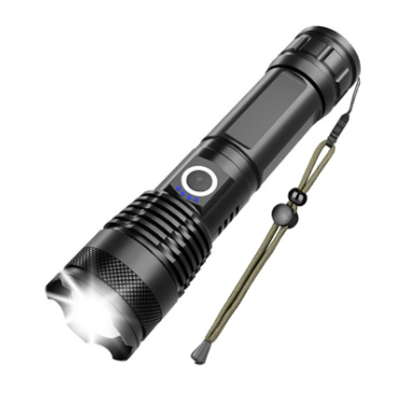 P70 Lamp Bead Flashlight Outdoor Portable Retractable Zoom FlashlightJAS