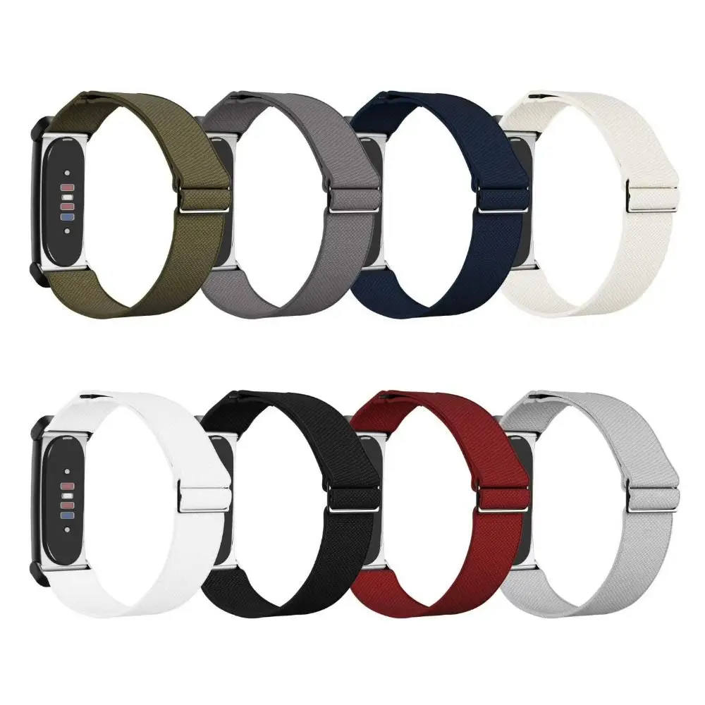 New Nylon Sport Band Elastic Adjustable Bicep Band Breathable Soft Fitness Tracker Strap for Google Fitbit Air for Women Men
