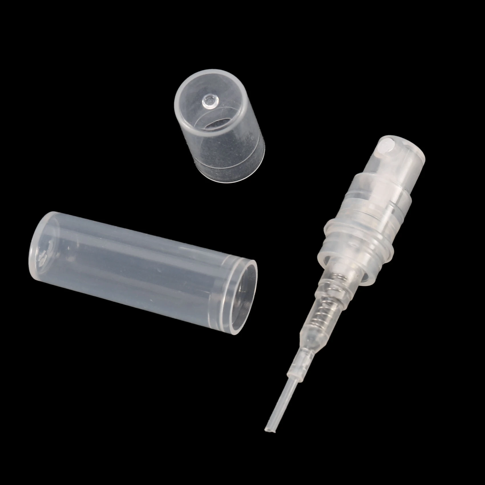 Mini Bouteille en Plastique Transparente de 2 ml, Vaporisateur de sexuellement AfricSample Adapté à la ixen Voyage, 90 Pièces