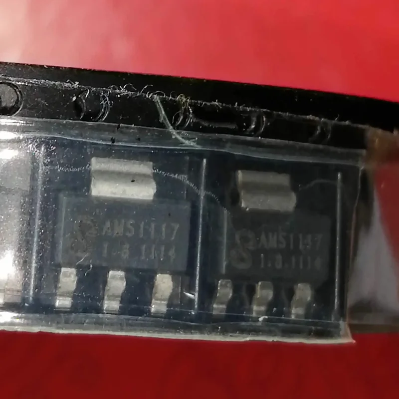 5 قطعة/الوحدة Ts4141n 17-25 NCP1117ST25T3G AMS1117-1.8 AMS1117-3.3 2N3906s-Rtk/P INA193AIDBVT