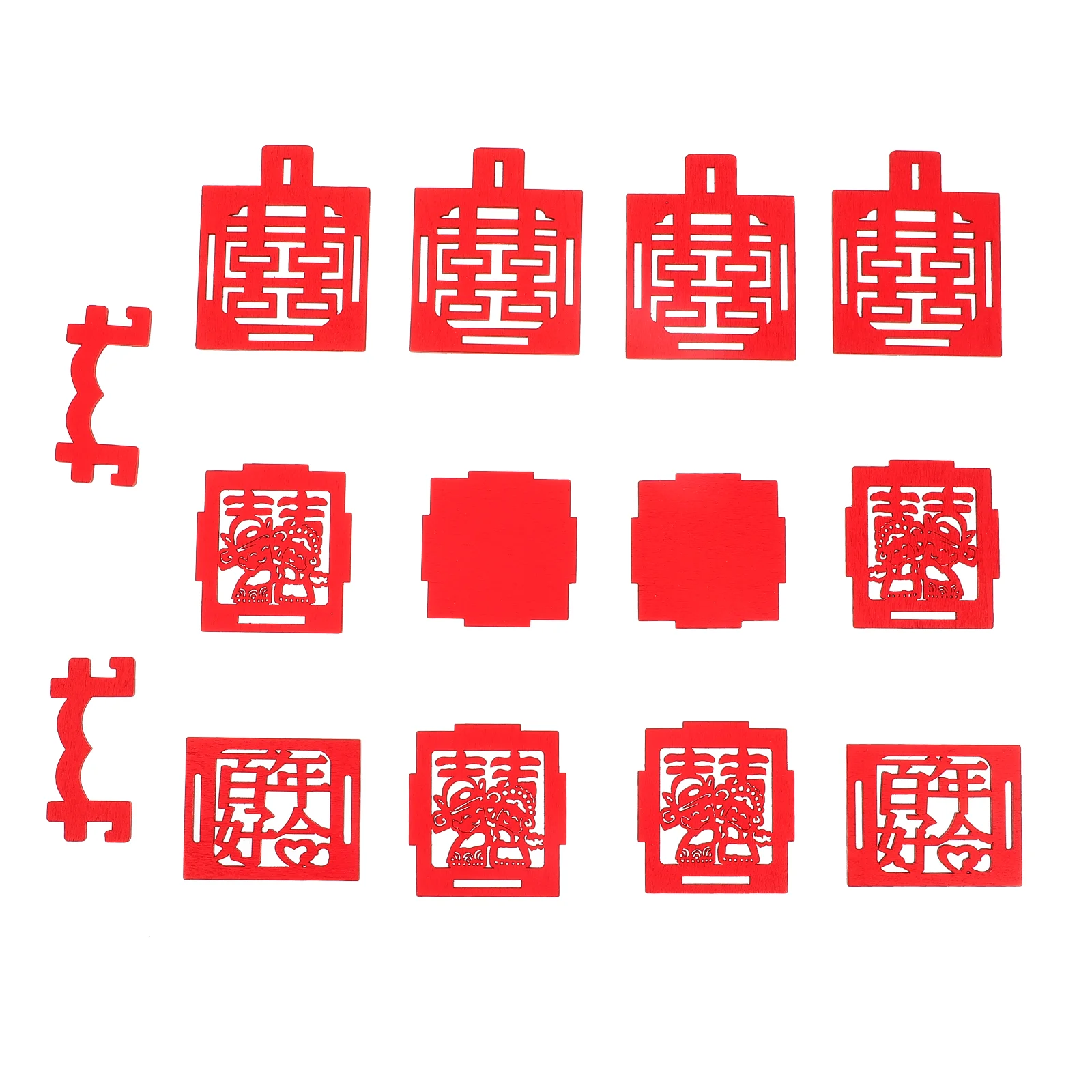 캔디 박스 초콜릿 박스, 휴대용 선물, 나무 용기, 웨딩 케이스, 파티 할로우 아웃, 10 개