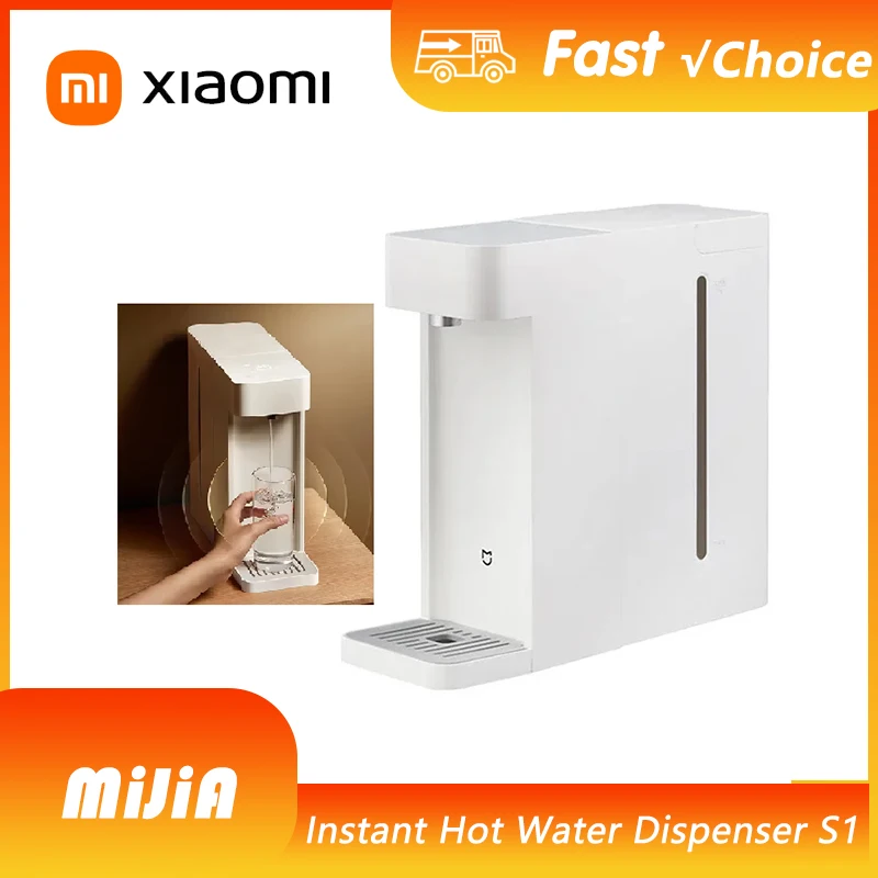 XIAOMI MIJIA موزع الماء الساخن الفوري S1 3L تسخين سريع موزع تسخين المياه ترموستات سطح المكتب مضخة مياه مكتب المنزل