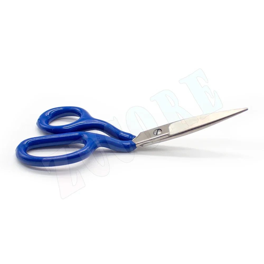 Tufted Carpet Shears Tufting Tool Handmade Stainless Steel Pointed Scissors with Curved Handle