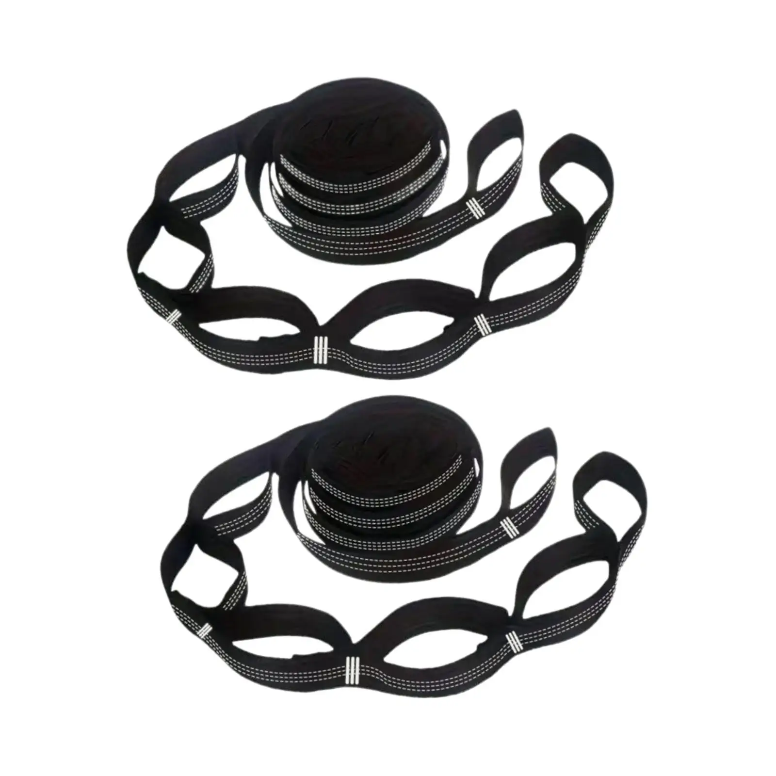 Waterproof Hammock Tree Straps No Stretching Enhanced Durability Outdoor Swing Rope for Camping Hiking Garden