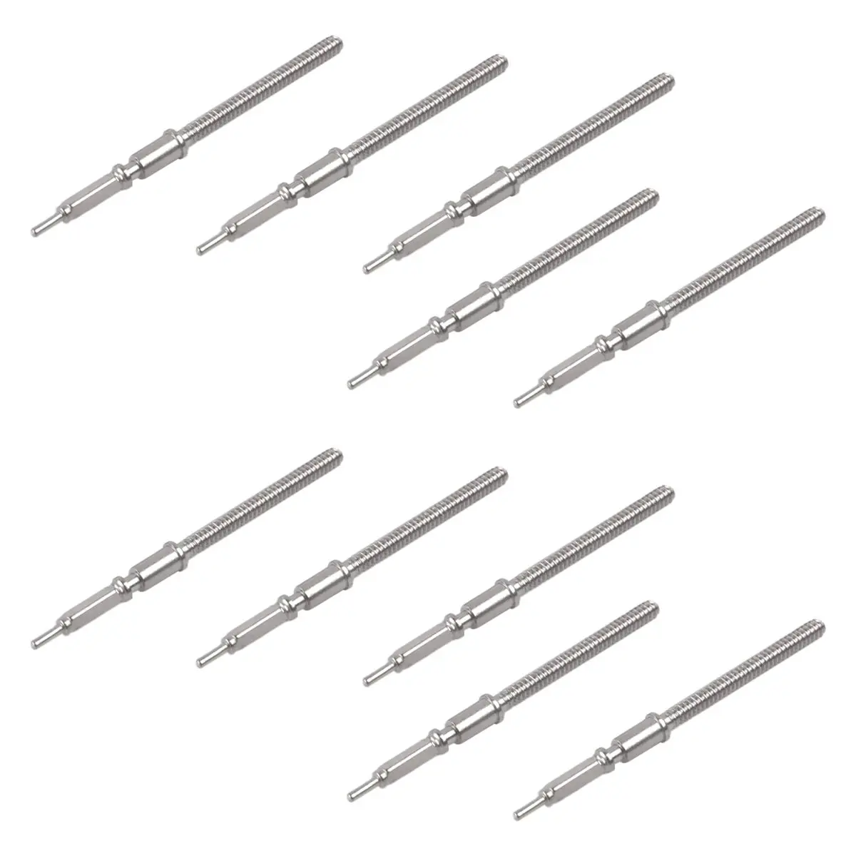 ABQX 10PCS/Set Watch Winding Stem Replacement for ETA 2824-2 2834-2 2836-2 Watch Movement Repair Tool Parts