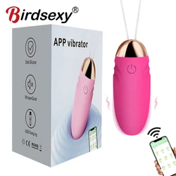 Wireless Bluetooth APP Dildo Vibrator for Women Clitoris Stimulator G Spot Massager Wear Vibrating Egg Sex Toys for Women Adults