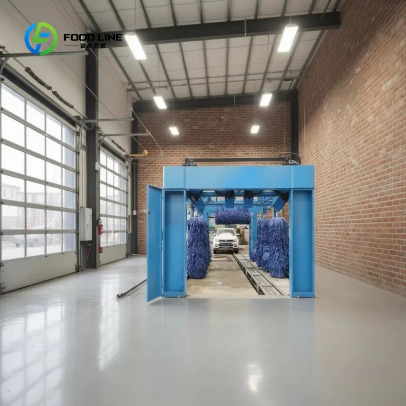 Customized Tunnel Car Washer Efficient Auto Machine for Car Cleaning Helmet Cleaning Vending Machine Car Detailing Equipment
