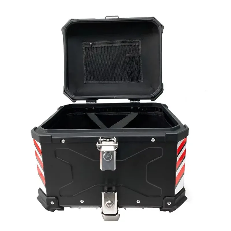 Wholesale High Capacity Aluminium Alloy Tail Boxes  for Universal Motorcycle
