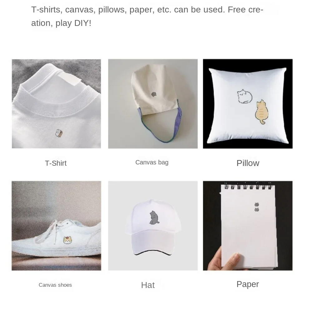 Waterproof Permanent Fabric Markers Drawing Painting Fabric Textile Marker Pen Non Toxic Colorfast Permanent Color Pen Painting