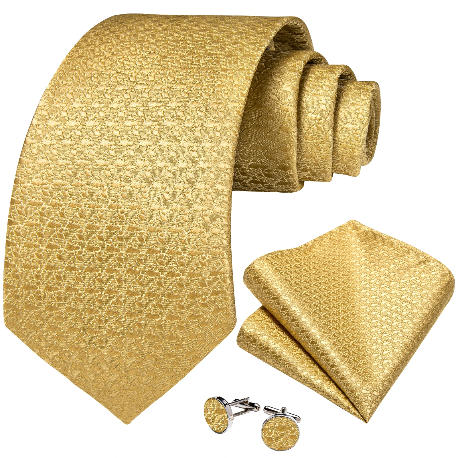 Cravates de luxe en soie unie jaune pour hommes, mouchoir, boutons de manchette, broche, accessoires de mariage, cadeau pour hommes, vente en gros, nouvelle collection 2022