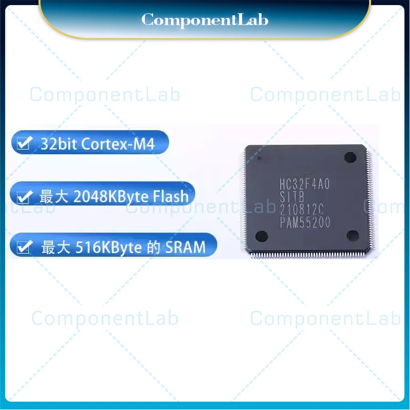 2-8pcs New original HC32F4A0SITB-LQFP176 semiconductor high-performance microcontroller chip