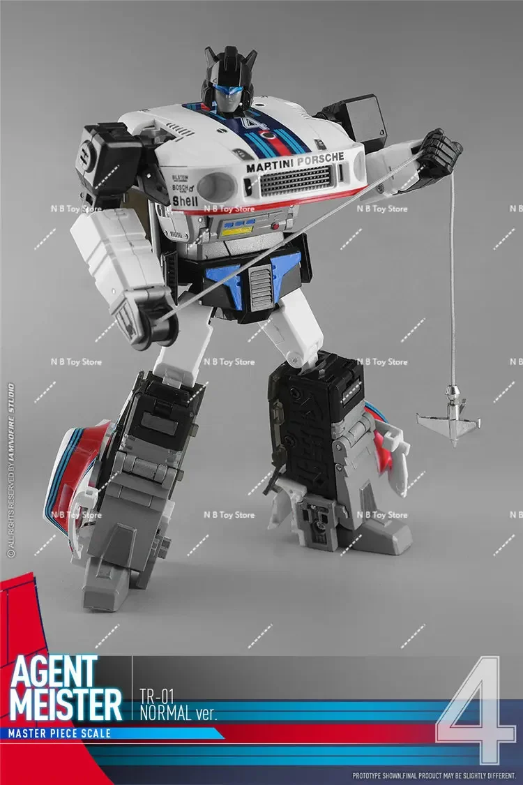 Transformatie Rollout TnR TR-01 TR01 Agent Mister Jazz Auto MP Schaal Action Figure Robot Model Speelgoed met Doos