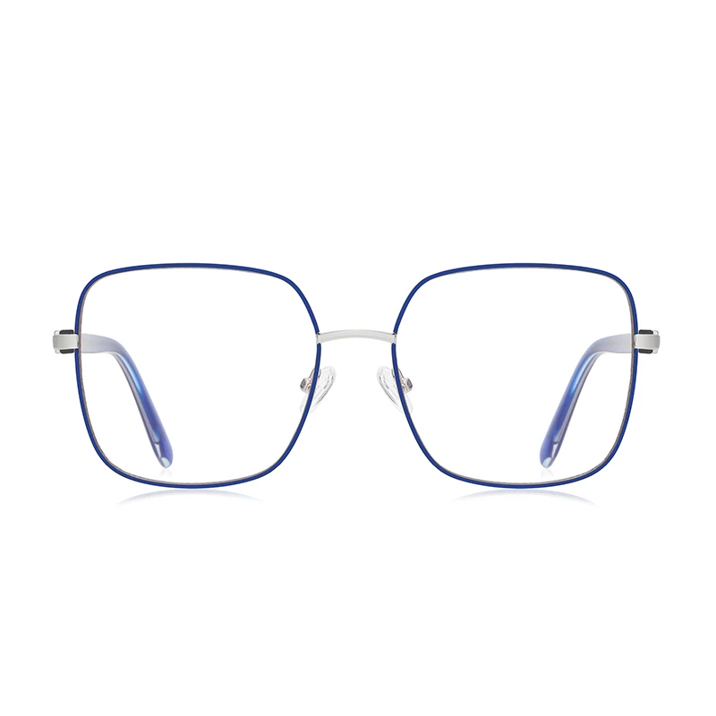 Double Legend Large Frame Progressive Myopia  Reading Anti-blue Light Women Glasses Customizable Prescription Photochromic