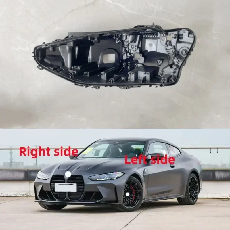 

For BMW 4 SERIES G22 2021 2022 2023 for Replacement Headlamp Base Headlight Rear Shell Headlight House Black Rear Shell