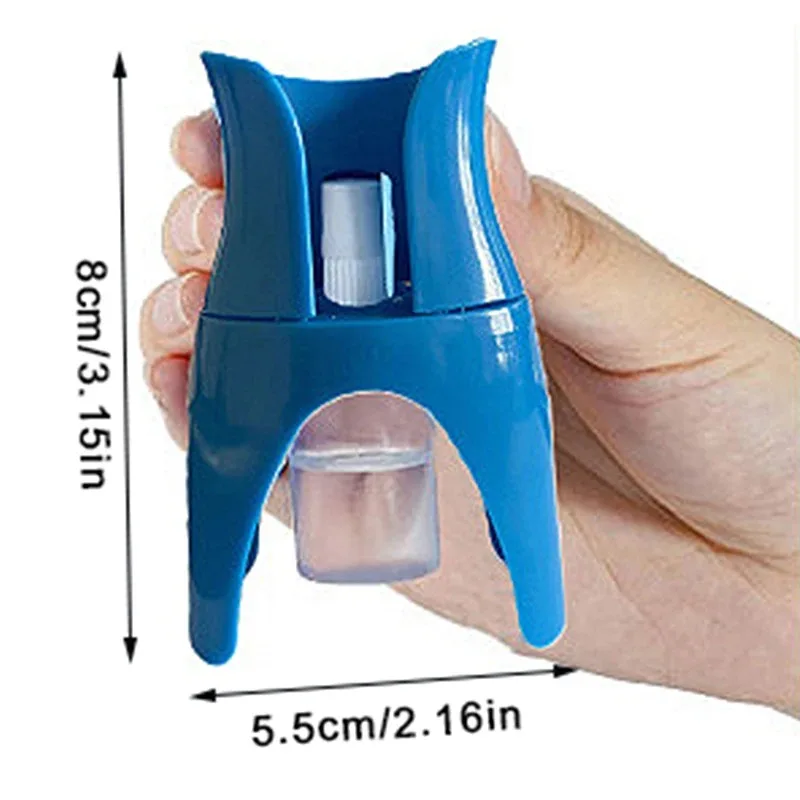 1Pc Eye Drops Holder Eye Drops Bottle Helper Eye Ointments Drops Holder Device Eye Drop Guide Aid Help Applicator Eye Care Tool