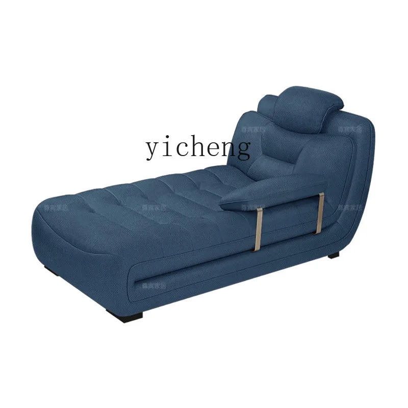 

YY Simple and Modern Fabric Craft Chaise Longue Sofa Single Beauty Bed Bedroom Living Room