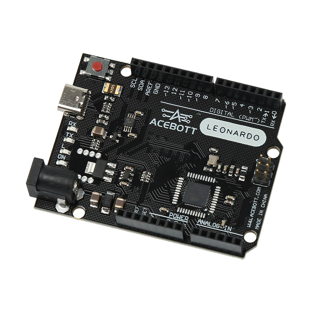 ACEBOTT Leonardo R3 Microcontroller Development Board Programming for Arduino Project