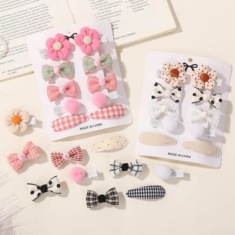 RAINBOW BOWS 16 Teile/satz Boutique Bunte Haar BB Haarspangen für Kinder Geschenk Frische Druck Kinder Haar Pony 2,2 zoll Haarnadeln – Detail 19