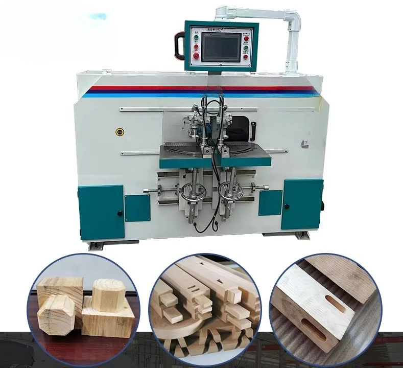 Cheap Chain Chisel Mortising Machine Wood Mortiser Tenoning Machine Fully Automatic Double End Tenon Machine