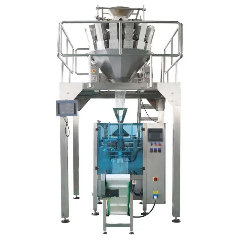 Recycling Machine 2026 Vertical multi-head scale germ rice automatic weighing and quantitative packaging machine, rice whole
