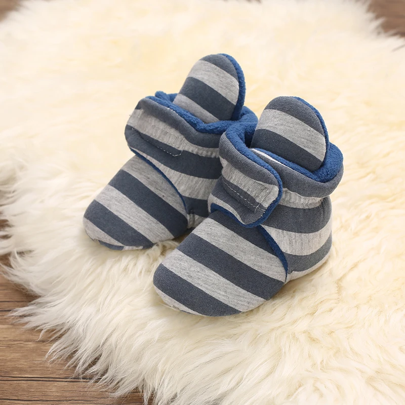 Newborn Winter Snow Baby Boots Warm Booties Soft Sole First Walkers Shoes for Baby Infant Shoes Toddler 0-18Months