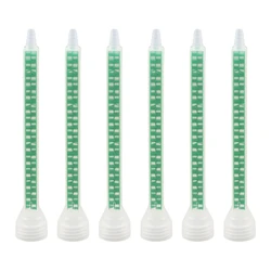 10/20/30/Pcs Square Static Mixing Nozzle Epoxy Mixing Nozzle FMQ08-24 Mixing Tube for AB Glue Gun Manual Applicator