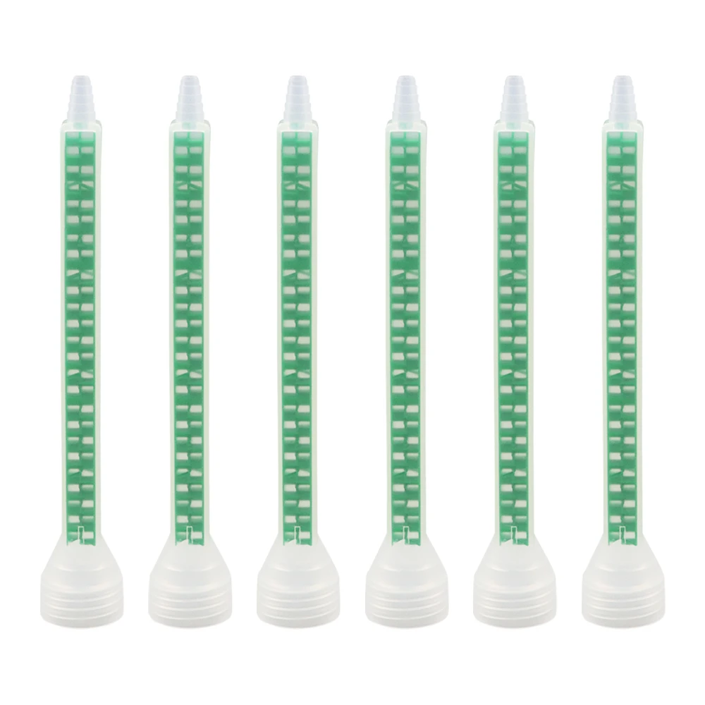 10/20/30/Pcs Square Static Mixing Nozzle Epoxy Mixing Nozzle FMQ08-24 Mixing Tube for AB Glue Gun Manual Applicator