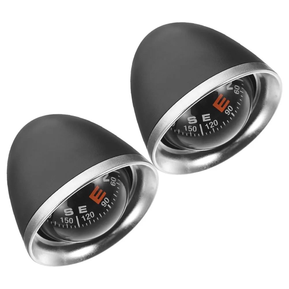 

2 шт. компас-шар для приборной панели автомобиля, морской навигационный инструмент, аксессуары для интерьера авто, регулируемый указатель направления для автодомов