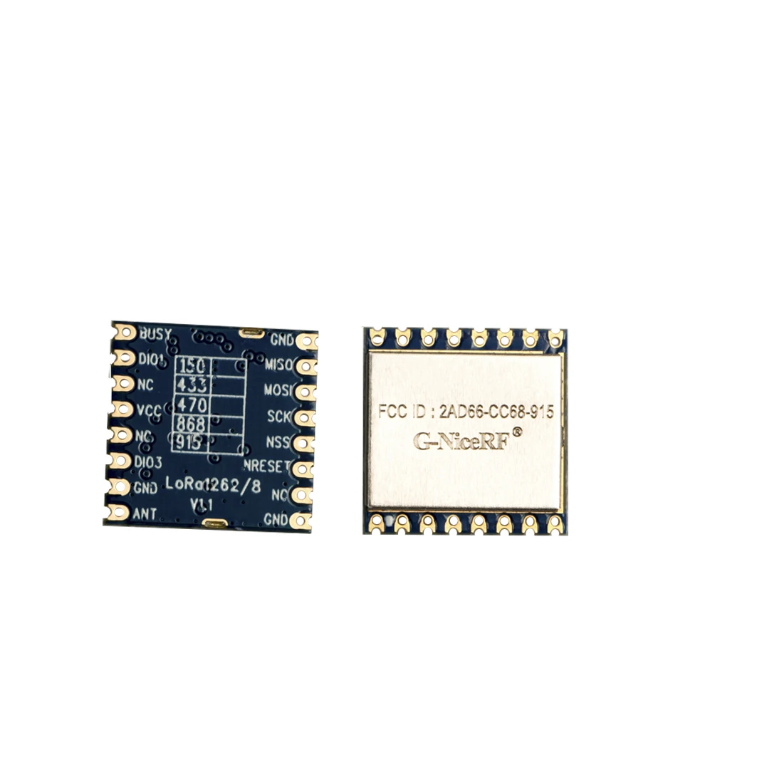 1pcs/lot LoRa-CC68 - CE / FCC certified 868MHz 915MHz LLCC68 LoRa Module, 160mW 5Km low cost version of Lora1262