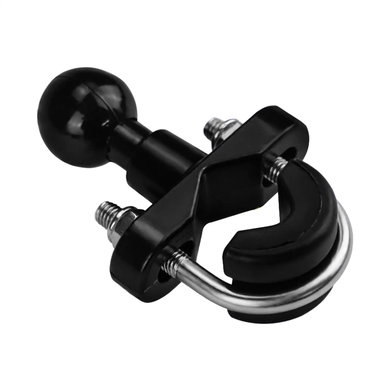 Handlebar U Bolt Mount Base Kit Phone Holder Clamp Bracket for Motorbike Dashboard and Pocket Bike 125cc
