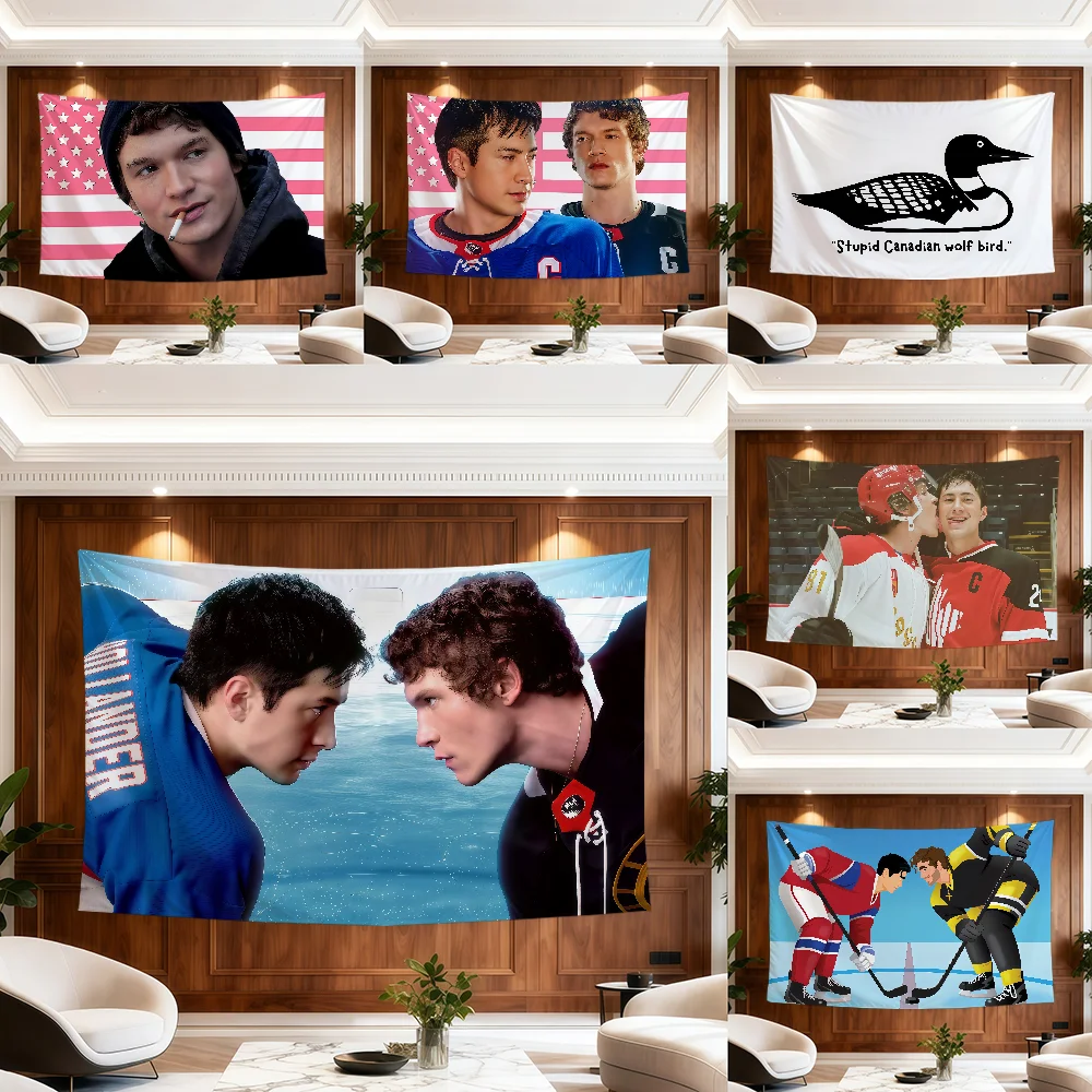 Vintage TV series h-heated rivalry Shane Ilya flag hogar Room Dorm Camping Party Picnic Decor Gift Banner Garage Wall Hanging