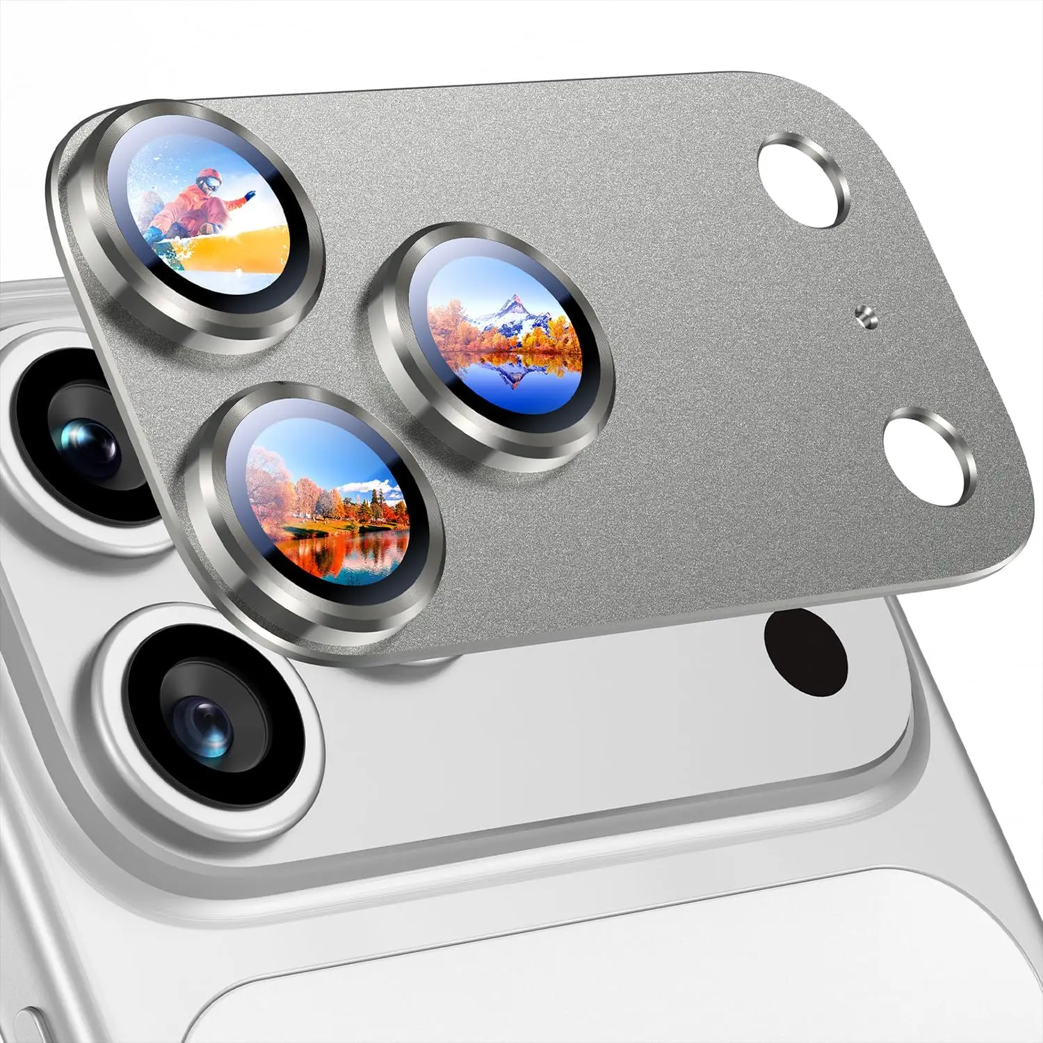 Kameraobjektivschutz für iPhone 17 Pro Max Air 17Pro iPhone17 17Promax Metallgehärtetes Glas Rückseitenschutz Zubehör