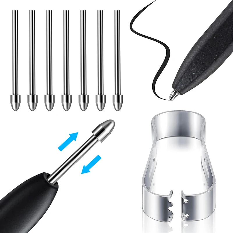 Metal Stylus Pen Nibs Replacement Pen Tips For Samsung Galaxy S Pen Tab S9 S8 S7 S6 Note 20 10 S23 S22 Ultra Stylus Refill Tips