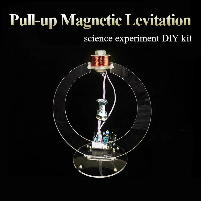 Pull-up Magnetic Levitation DIY Kit Hanging Welding Assembly Module Fun Electronic Small Production Experiment Loose Parts