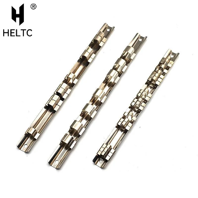 Socket Storage Organizer Holder 8-Clip Rail 1/3pcs Sturdy Tool Rack for Workshop Home DIY Repair Loose Socket