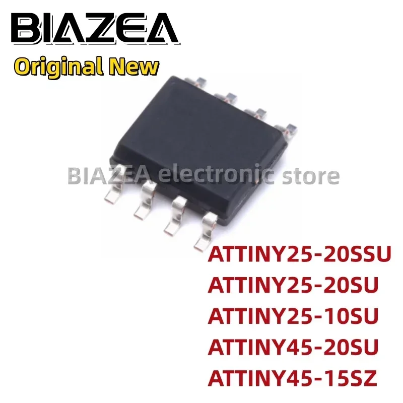 1piece ATTINY25-20SSU ATTINY25-20SU ATTINY25-10SU ATTINY45-20SU ATTINY45-15SZ SOP8 Chipset