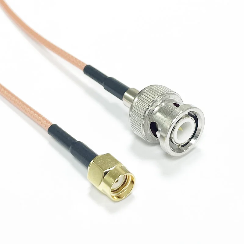 RG316 Coaxial Cable Low Loss 50ohm BNC Male Female to RP-SMA Male Adapter for Antenna/Radio/WiFi/LAN
