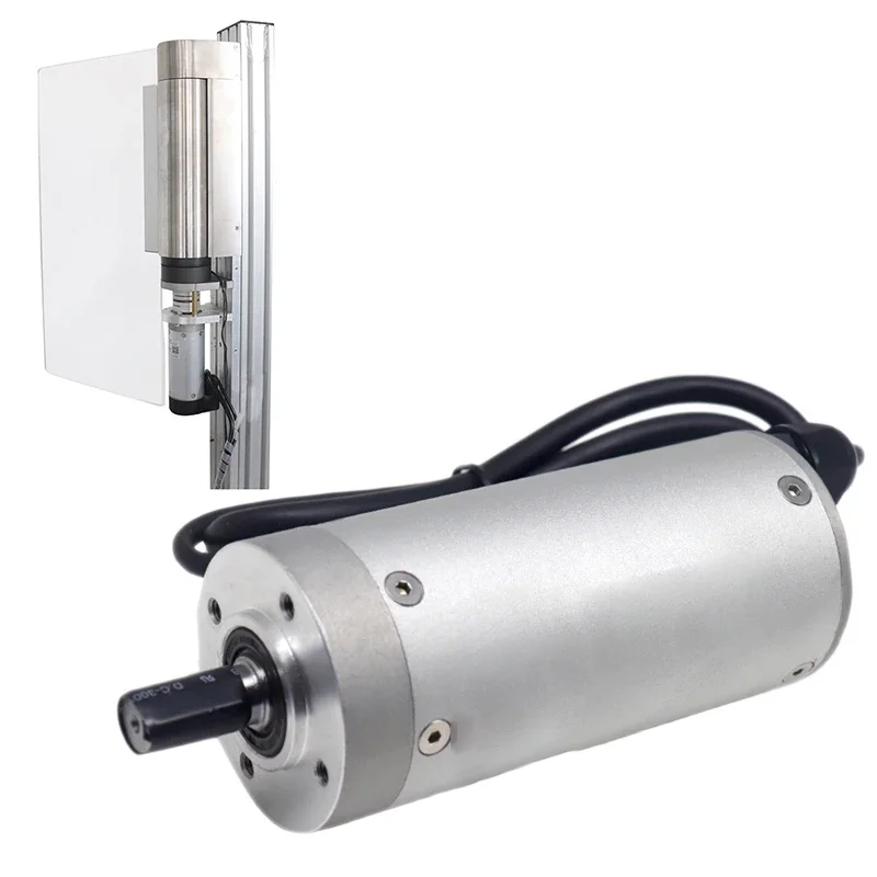 

Aisle automatic swing motor device glass door 24V150W30000rpm reduction ratio 30:1 brushless DC motor welcome to customize