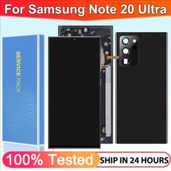 TFT For Samsung Note20 Ultra Screen 4G LCD Touch Screen Replacement +Frame For Samsung Galaxy Note 20 Ultra 5G N986B LCD Display