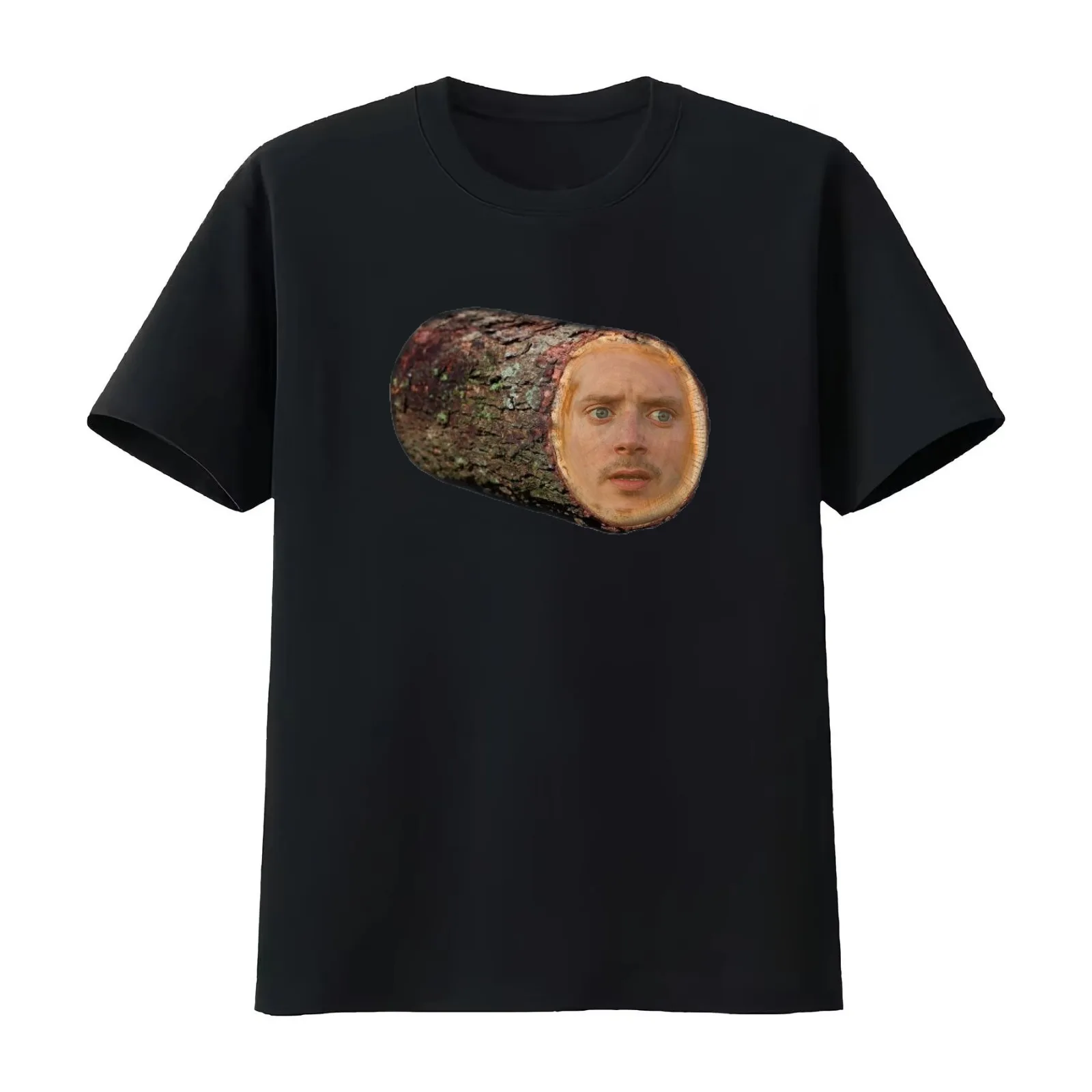 Elijah Wood? Elijah Wood. T-Shirt Summer Casual Cotton Tee Oversized Streetwear Tops Vintage Graphic Print Unisex Men Women
