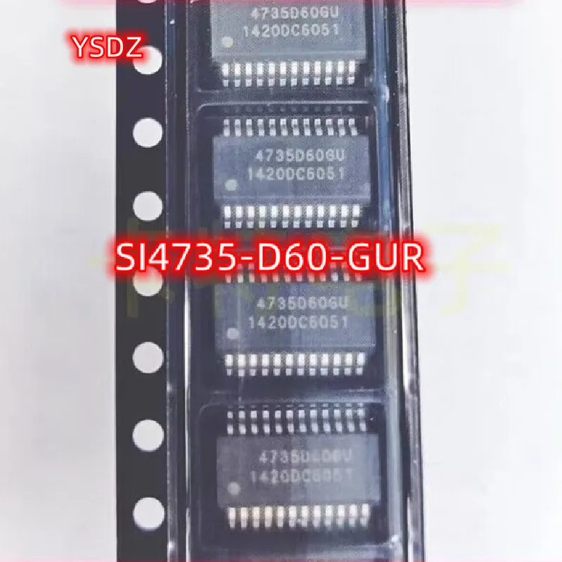 5PCS~10PCS/LOT SI4735-D60-GUR SI4735-D60-GU 4735D60GU SSOP24 New original