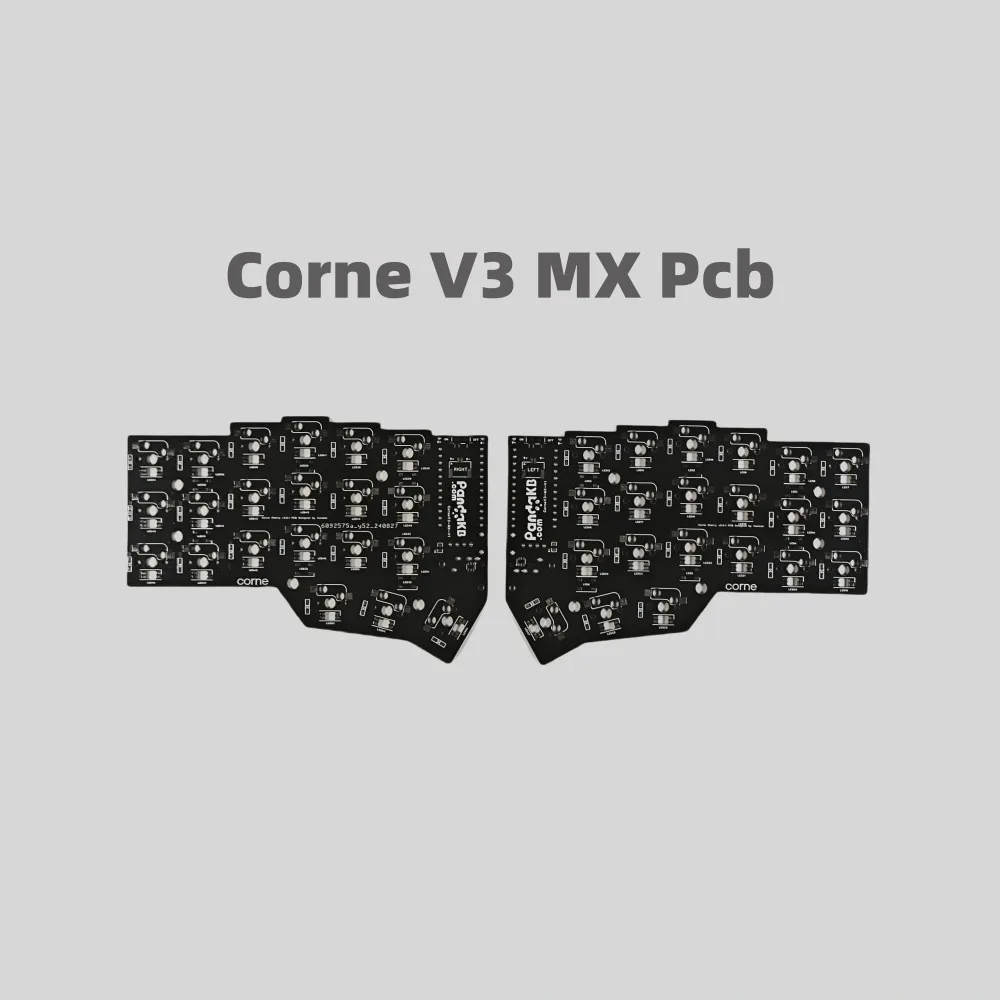 Corne crkbd คีย์บอร์ดแบบแยก PCB วัสดุชุดคีย์บอร์ดฮอร์นที่กำหนดเองเคสอะคริลิคคีย์บอร์ด V3เชอร์รี่อุปกรณ์เสริมสำหรับเล่นเกม