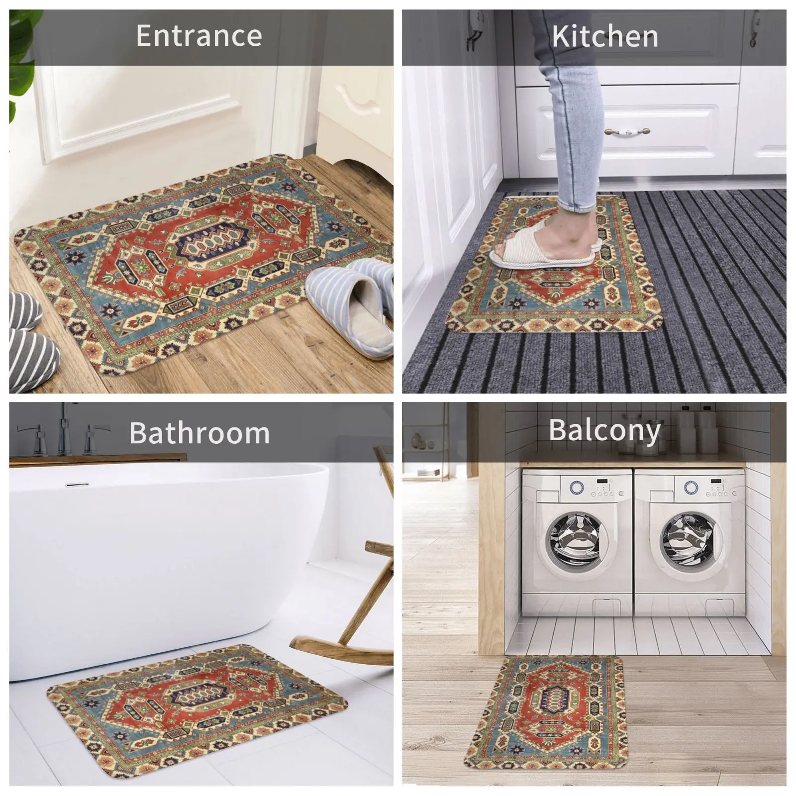 Nordic Ethnic Decorative Door Mats Kitchen Mats Door Mats Entry Welcome Mats Soft Bath Mats Funny Entry Mats  floor mat